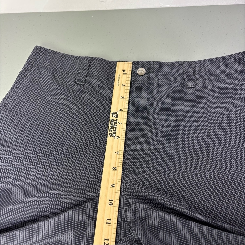 Callaway Men's Golf Shorts Size 34 Waist Button Zip Front Bermuda Chino - Picture 7 of 9